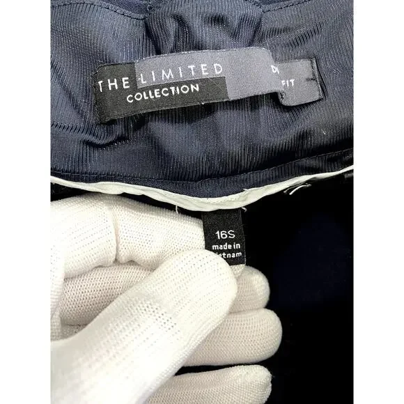 The Limited Collection Navy Blue Drew Fit Dress Pants Women's Trousers Size 16S - Picture 5 of 8